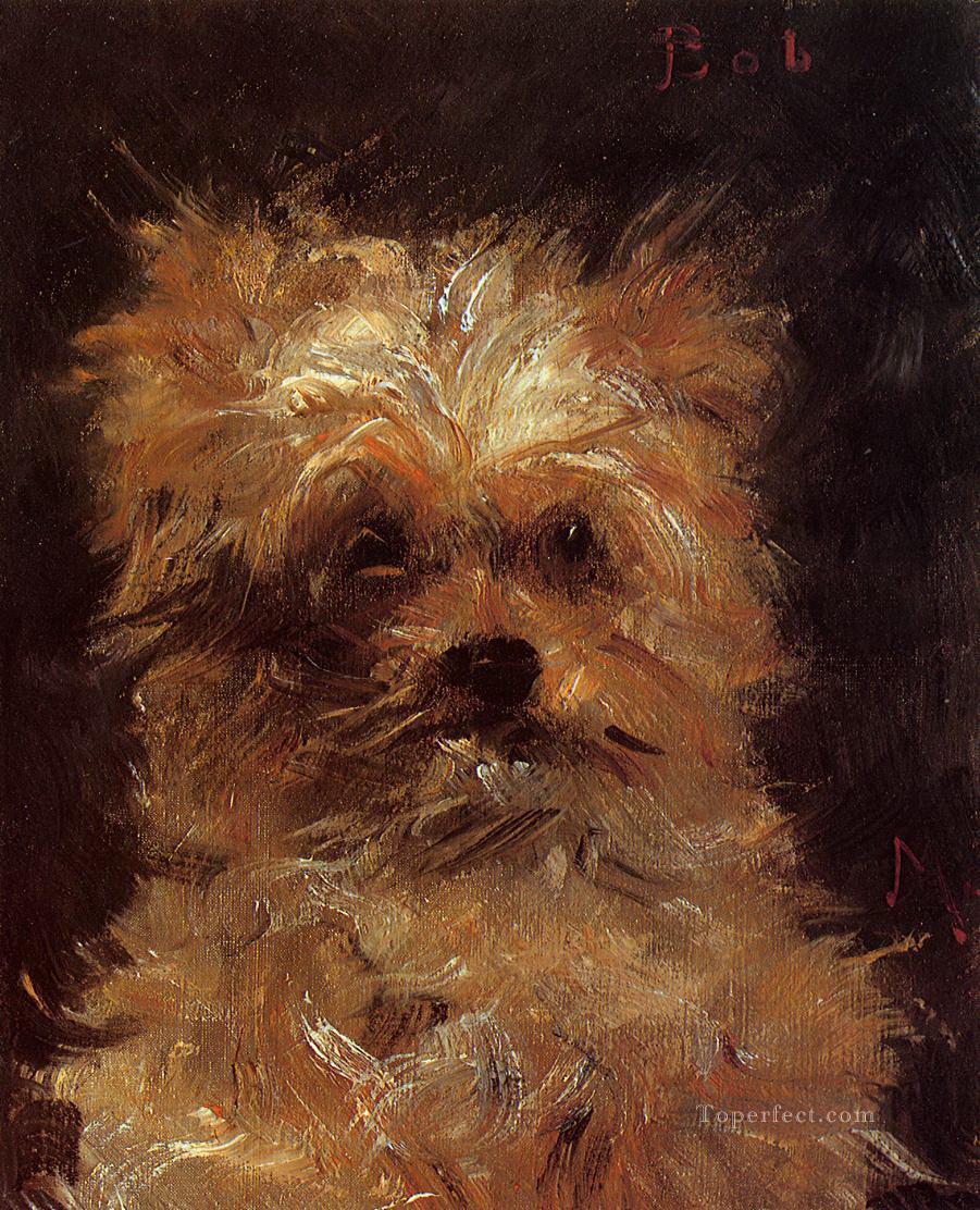 犬の頭 エドゥアール・マネ油絵